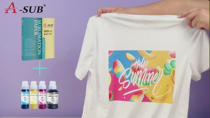 A-SUB Ecotank Sublimation Ink for Epson ET series Printers - free Shipping